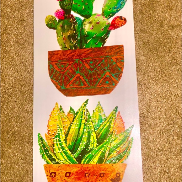 🌵POTTED CACTUS WALL ART 🌵 - Picture 5 of 10